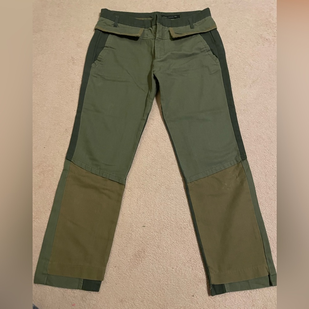 Zara patchwork jeans